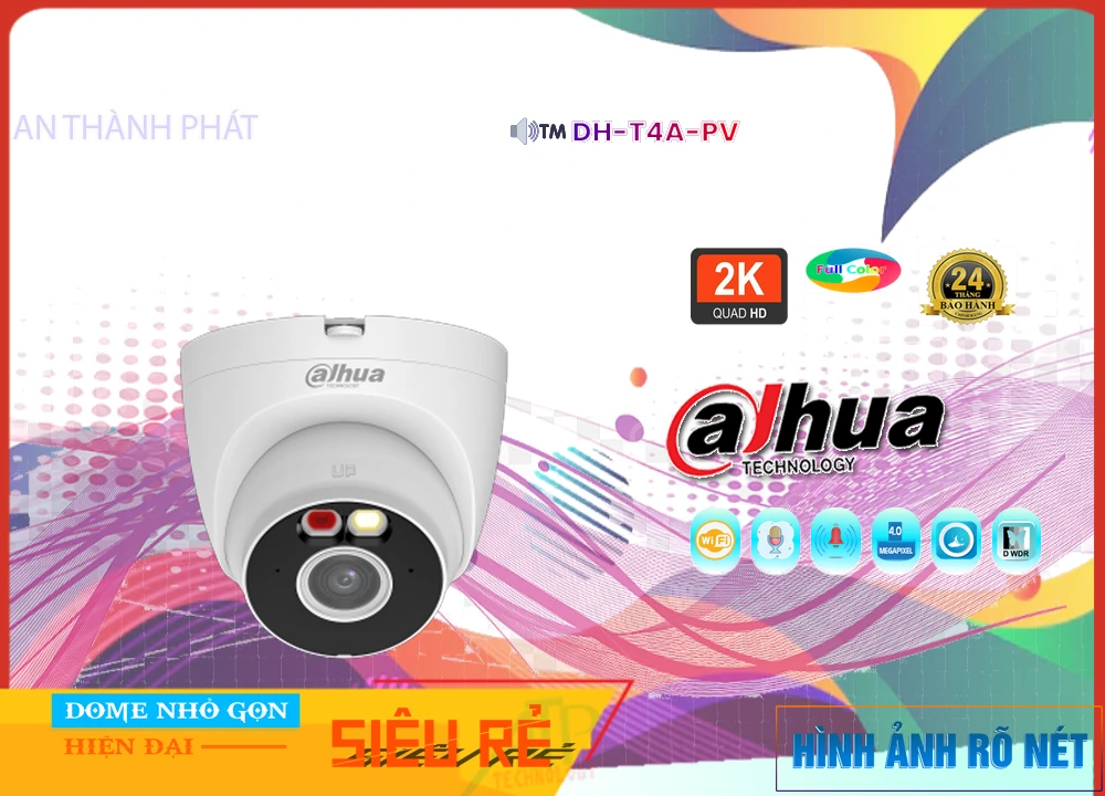 ۞ DH-T4A-PV Camera Dahua Mẫu Đẹp,DH-T4A-PV Giá rẻ,DH T4A PV,Chất Lượng DH-T4A-PV Camera Chính Hãng Dahua ,thông số