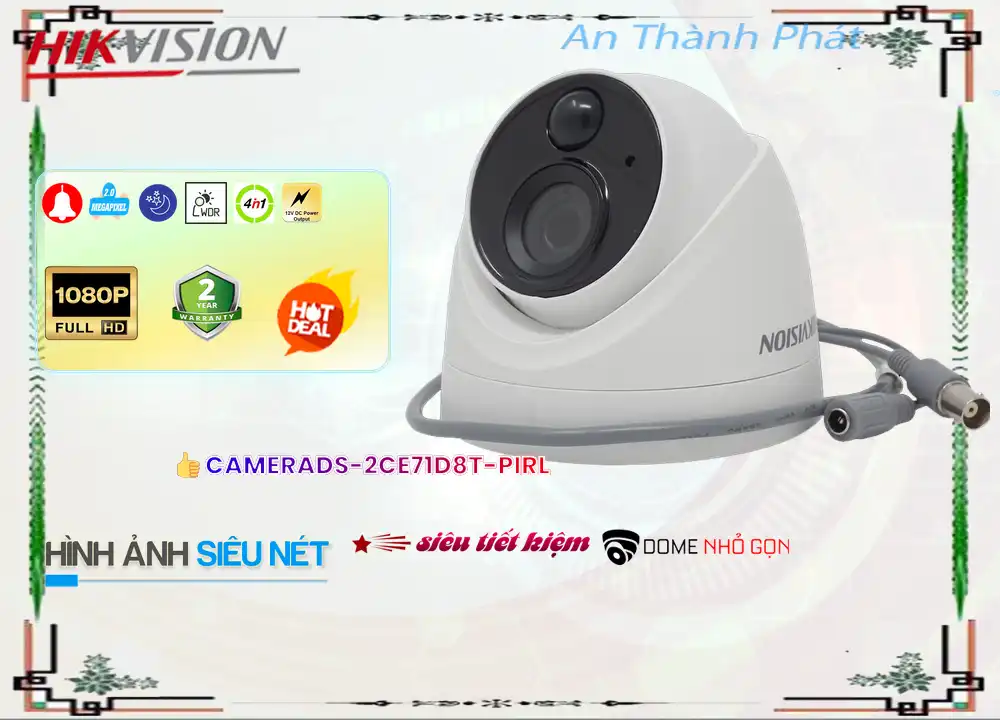 DS 2CE71D8T PIRL,DS-2CE71D8T-PIRL Camera Hikvision Giá rẻ,Chất Lượng DS-2CE71D8T-PIRL,Giá Công Nghệ IP
