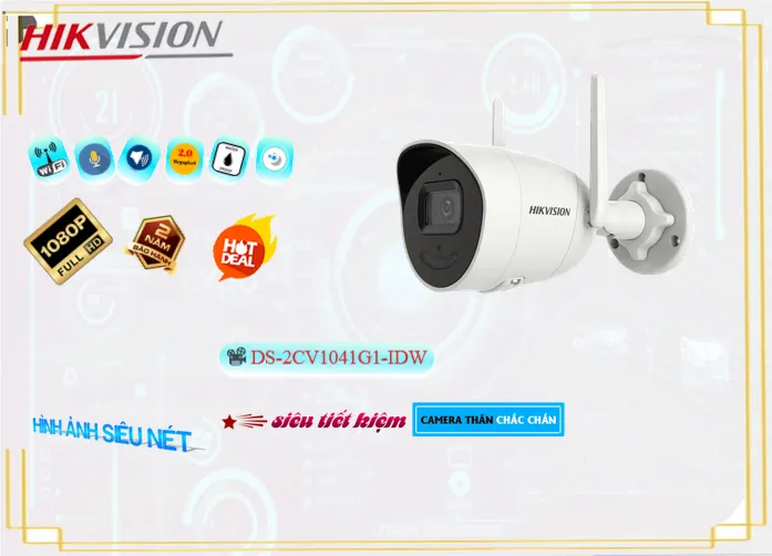 Camera IP Wifi Ngoài Trời Hikvision DS-2CV1041G1-IDW,Giá DS-2CV1041G1-IDW,DS-2CV1041G1-IDW Giá Khuyến Mãi,bán