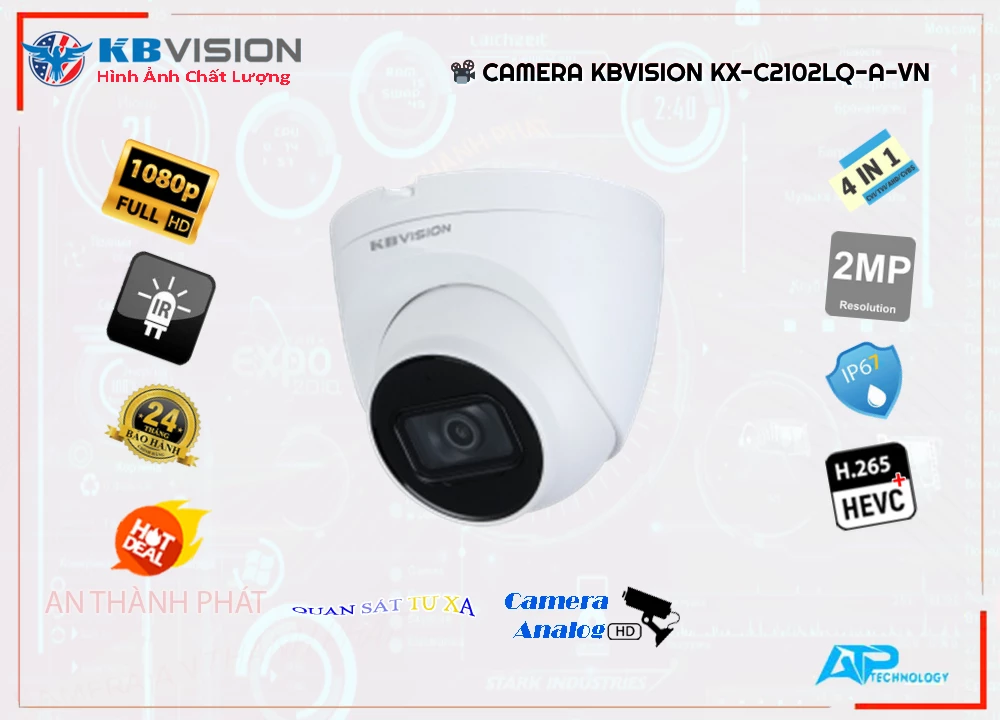 Camera KBvision KX-C2102LQ-A-VN,KX-C2102LQ-A-VN Giá rẻ,KX C2102LQ A VN,Chất Lượng Camera KX-C2102LQ-A-VN KBvision Với