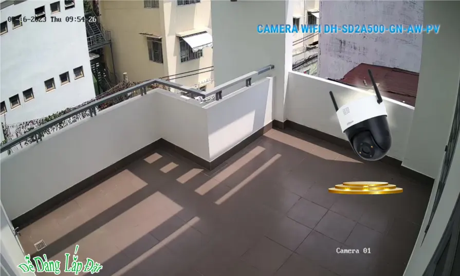  Camera quan sát  Dùng Bộ Bộ Camera Wifi 360 Cho Công Trình Giá Rẻ