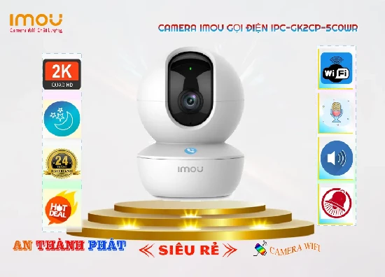 Lắp đặt camera Camera Giá Rẻ Wifi Imou IPC-GK2CP-5C0WR ✅