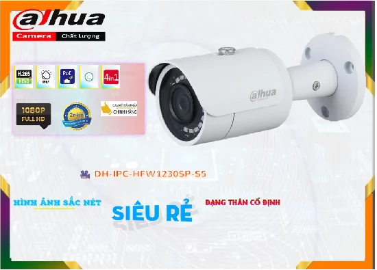 DAHUA DH-IPC-HFW1230SP-S5 Camera IP 2MP,Giá Bán DH-IPC-HFW1230SP-S5,DH-IPC-HFW1230SP-S5 Giá Khuyến Mãi,DH-IPC-HFW1230SP-S5 Giá rẻ,DH-IPC-HFW1230SP-S5 Công Nghệ Mới,Địa Chỉ Bán DH-IPC-HFW1230SP-S5,thông số DH-IPC-HFW1230SP-S5,DH-IPC-HFW1230SP-S5Giá Rẻ nhất,DH-IPC-HFW1230SP-S5Bán Giá Rẻ,DH-IPC-HFW1230SP-S5 Chất Lượng,bán DH-IPC-HFW1230SP-S5,Chất Lượng DH-IPC-HFW1230SP-S5,Giá DH-IPC-HFW1230SP-S5,phân phối DH-IPC-HFW1230SP-S5,DH-IPC-HFW1230SP-S5 Giá Thấp Nhất