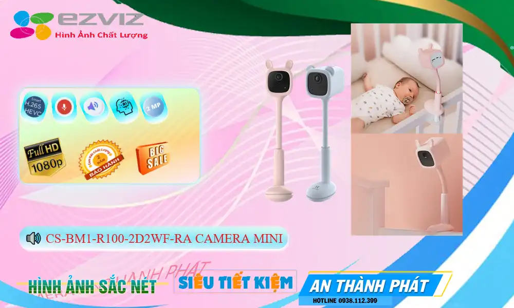 CS-BM1-R100-2D2WF-Ra Camera Với giá cạnh tranh Wifi Ezviz CS-BM1-R100-2D2WF-Ra Camera Với giá cạnh tranh Wifi Ezviz