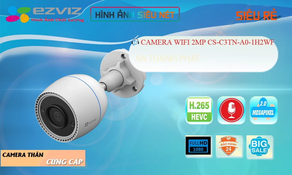 Camera CS-C3TN-A0-1H2WF Công Nghệ Mới Camera CS-C3TN-A0-1H2WF Công Nghệ Mới