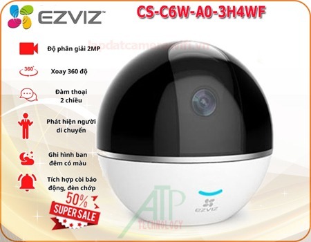 Camera Wifi EZVIZ CS-C6W-A0-3H4WF