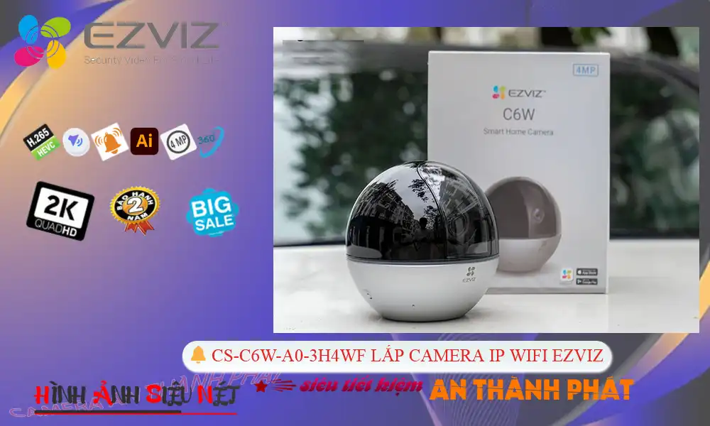 Wifi Ezviz CS-C6W-A0-3H4WF Hình Ảnh Đẹp ✪ Wifi Ezviz CS-C6W-A0-3H4WF Hình Ảnh Đẹp ✪