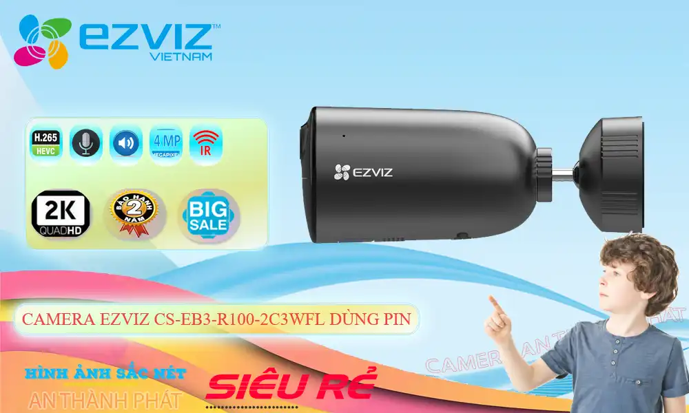 CS-EB3-R100-2C3WFL Camera Wifi Ezviz