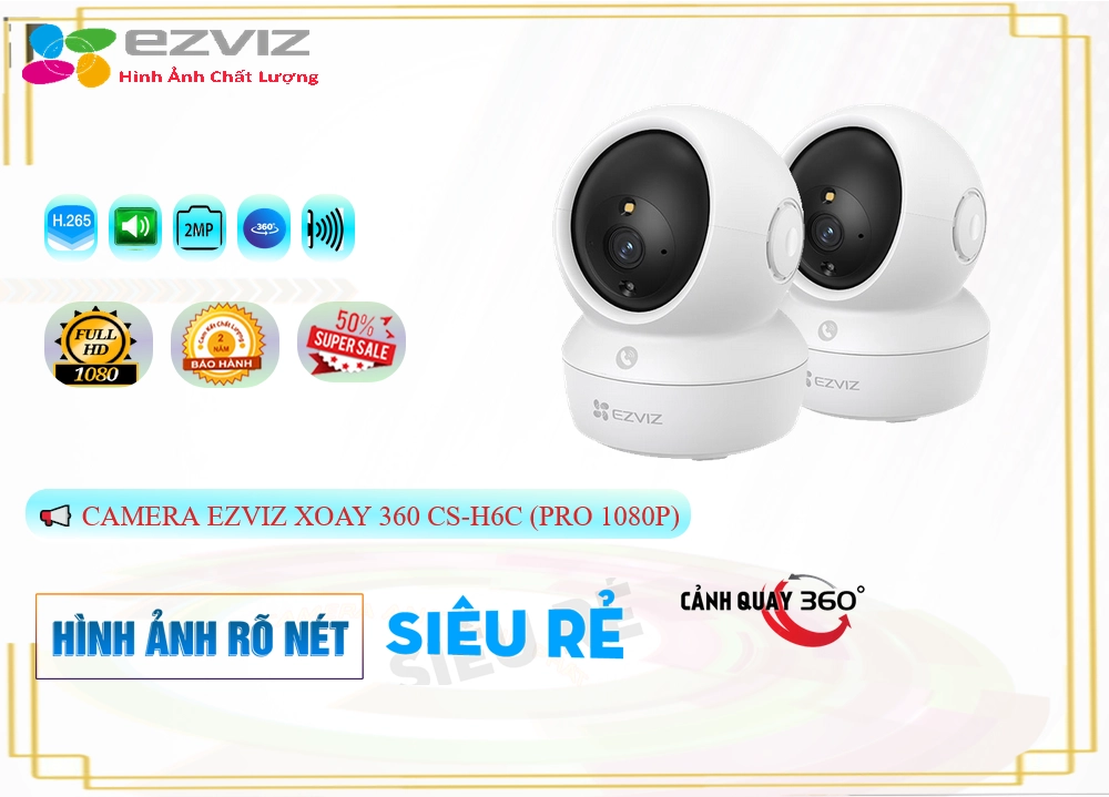 Camera CS-H6c (Pro 1080P) Wifi,thông số CS-H6c (Pro 1080P), Wifi IP CS-H6c (Pro 1080P) Giá rẻ,CS H6c (Pro 1080P),Chất