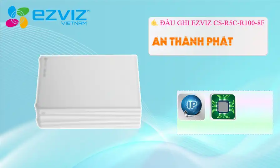 CS-R5C-R100-8FThiết Bị Ghi Hình giá rẻ chất lượng cao Wifi Ezviz