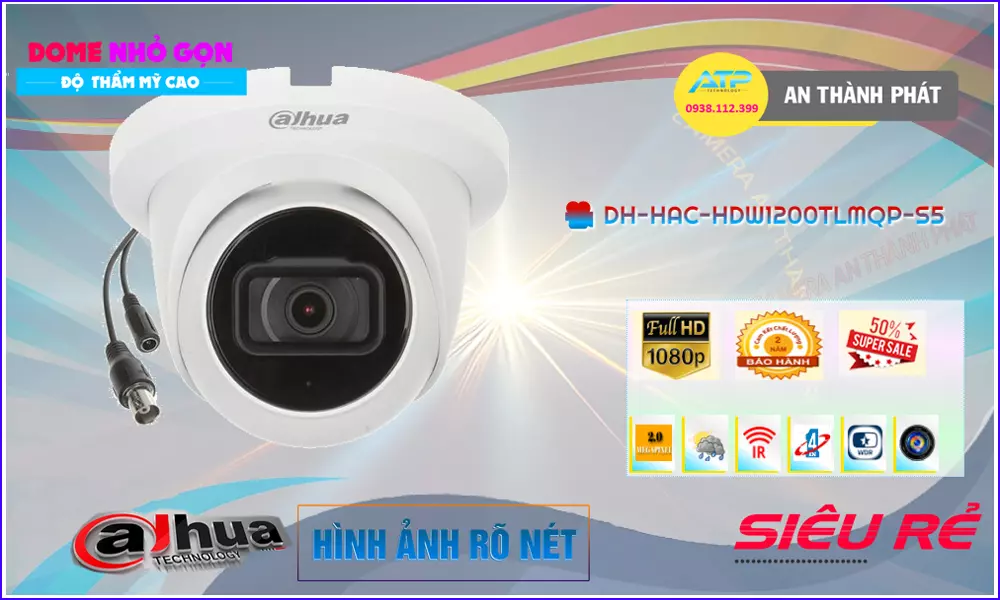 Camera dahua DH-HAC-HDW1200TLMQP-S5,DH-HAC-HDW1200TLMQP-S5 Giá rẻ,DH HAC HDW1200TLMQP S5,Chất Lượng Dahua