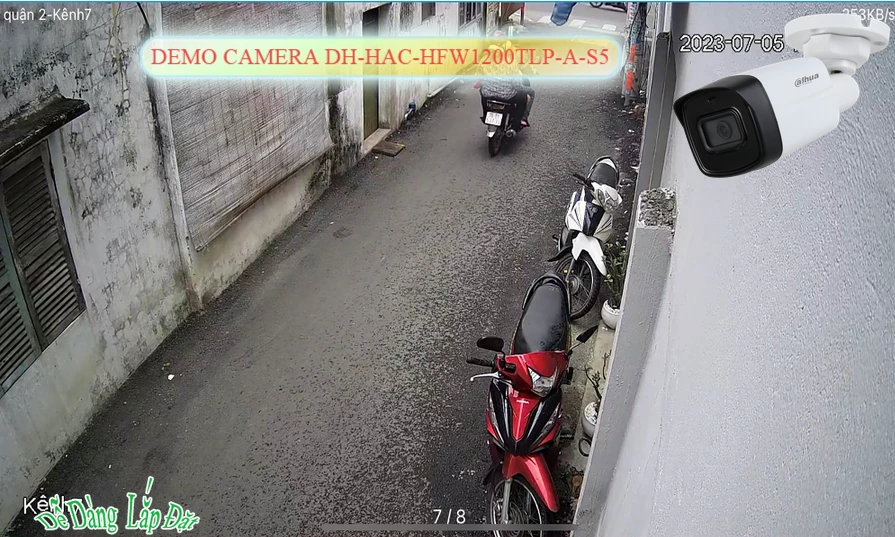 ✪  Camera  Dahua Thiết kế Đẹp DH-HAC-HFW1200TLP-A-S5