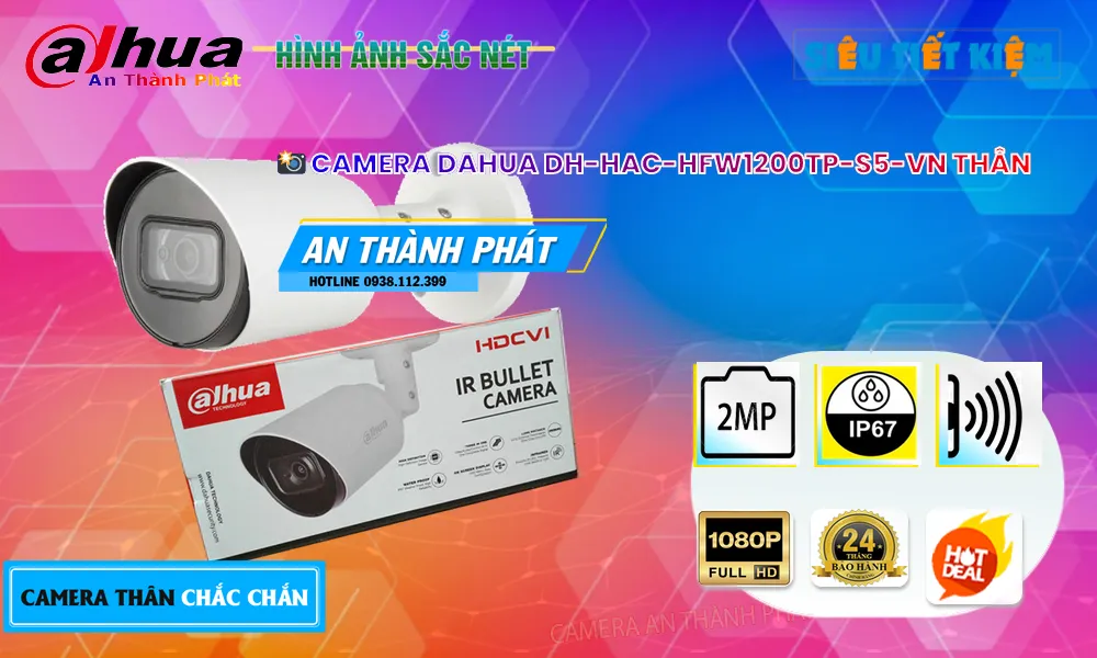 Dahua DH-HAC-HFW1200TP-S5-VN Hình Ảnh Đẹp Dahua DH-HAC-HFW1200TP-S5-VN Hình Ảnh Đẹp