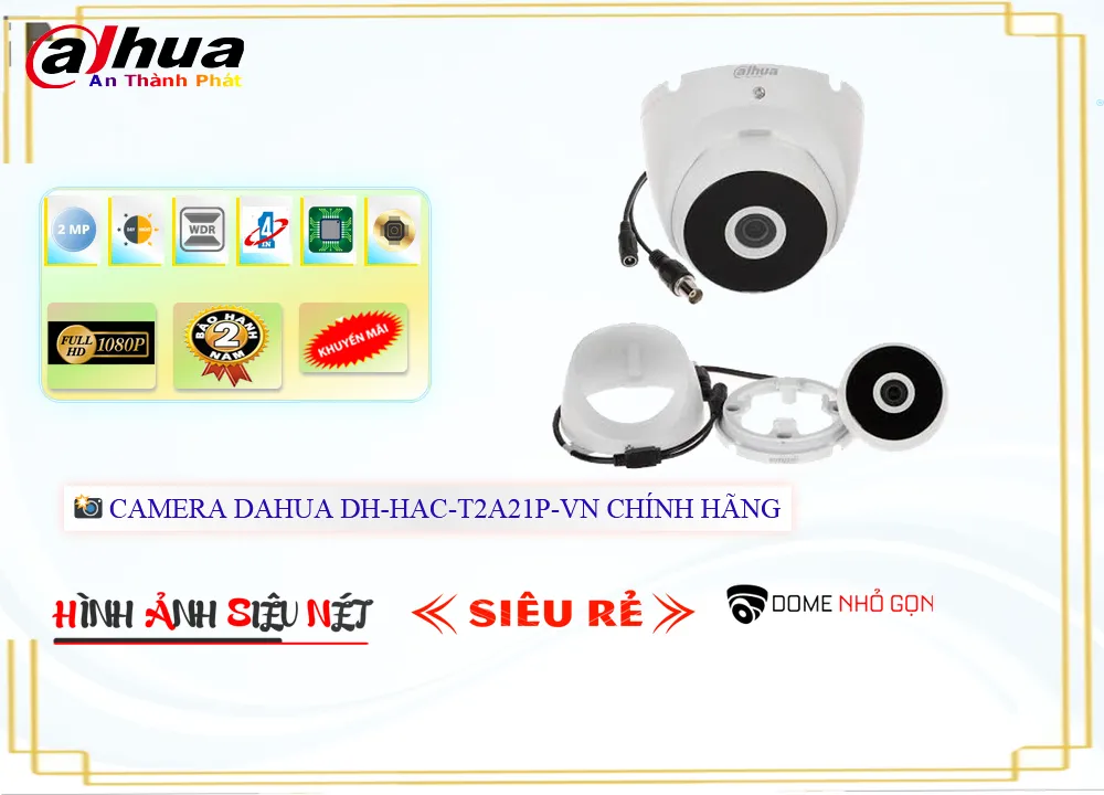 DH HAC T2A21P VN,Camera Dahua DH-HAC-T2A21P-VN,Chất Lượng DH-HAC-T2A21P-VN,Giá HD Anlog DH-HAC-T2A21P-VN,phân phối