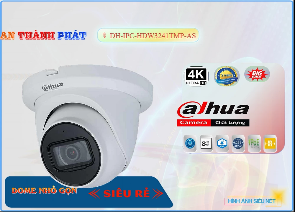 Camera Dahua DH-IPC-HDW3241TMP-AS,thông số DH-IPC-HDW3241TMP-AS,DH IPC HDW3241TMP AS,Chất Lượng