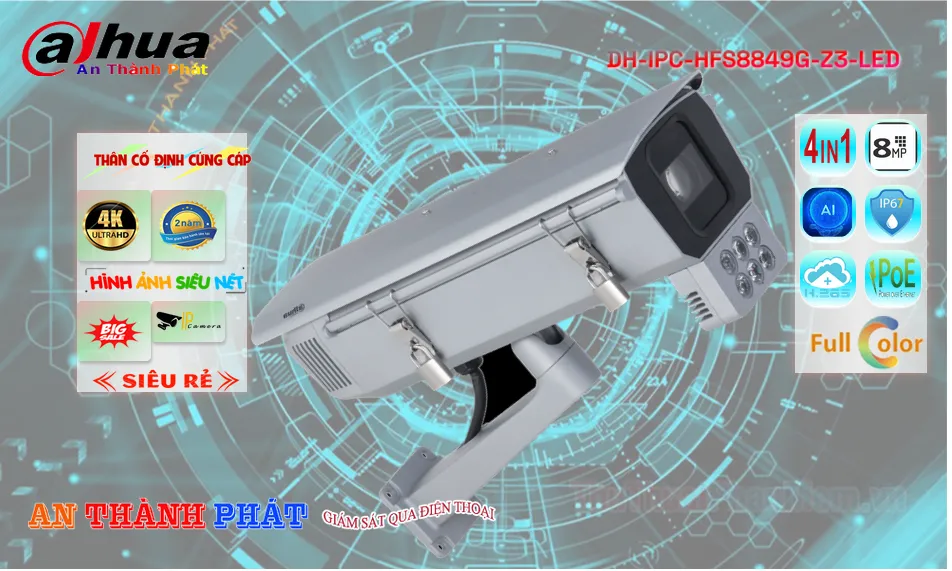 DH-IPC-HFS8849G-Z3-LED Camera Dahua