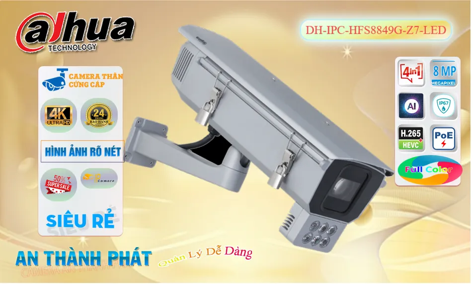 DH-IPC-HFS8849G-Z7-LED Camera An Ninh Giá rẻ DH-IPC-HFS8849G-Z7-LED Camera An Ninh Giá rẻ
