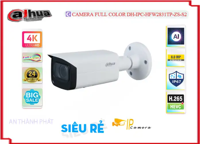 DH-IPC-HFW2831TP-ZS-S2 Dahua