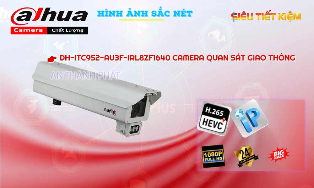 DH-ITC952-AU3F-IRL8ZF1640 sắc nét Dahua