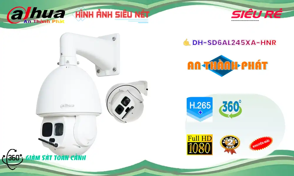 DH-SD6AL245XA-HNR Camera giá rẻ chất lượng cao Dahua