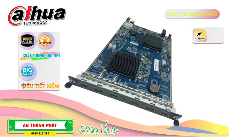 DH-VDC0605H-M70Thiết Bị Ghi Hình Thiết kế Đẹp Dahua DH-VDC0605H-M70Thiết Bị Ghi Hình Thiết kế Đẹp Dahua