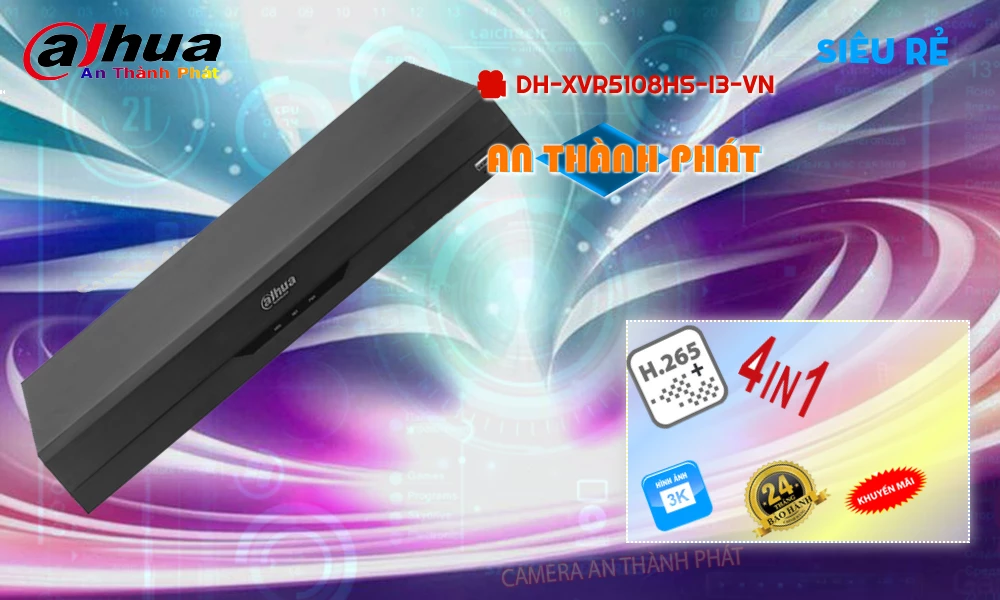 DH-XVR5108HS-I3-VN Hình Ảnh Đẹp Dahua ✪