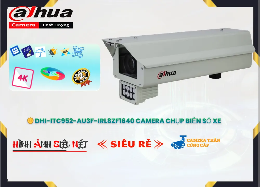Camera  Dahua Công Nghệ Mới DHI-ITC952-AU3F-IRL8ZF1640 ✨