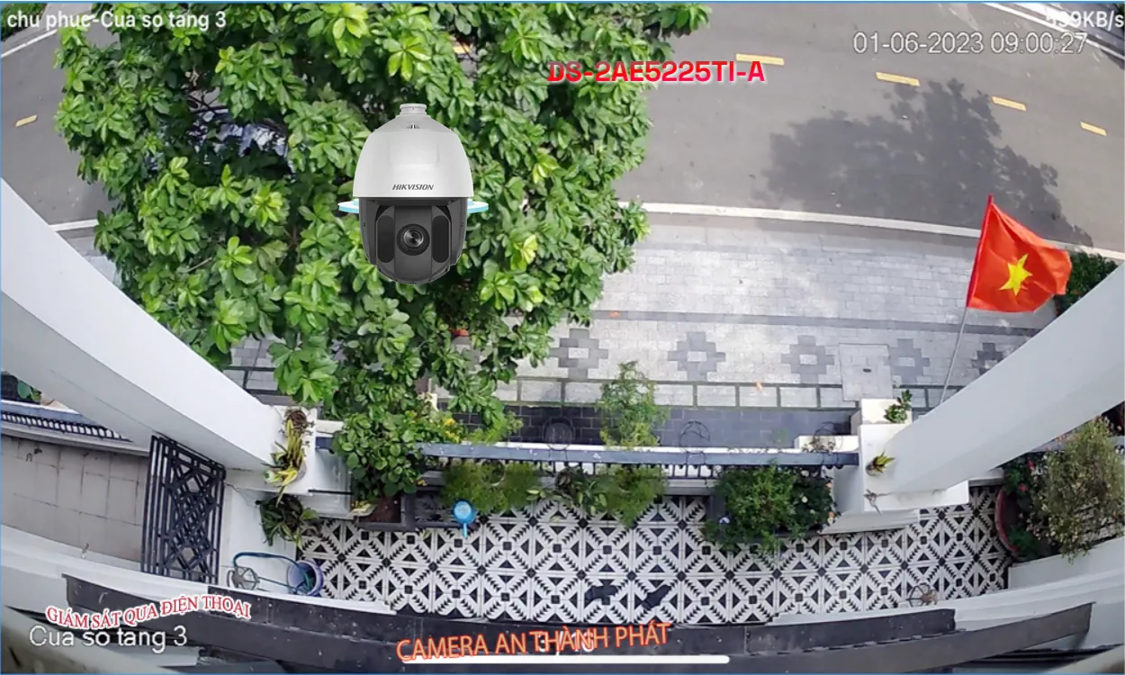 Hikvision DS-2AE5225TI-A Sắc Nét Hikvision DS-2AE5225TI-A Sắc Nét