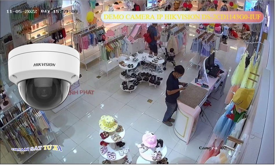 Camera Hikvision DS-2CD1143G0-IUF Camera Hikvision DS-2CD1143G0-IUF