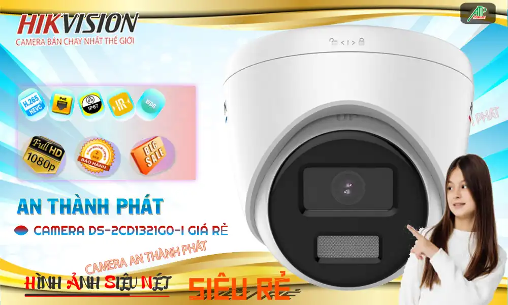 Camera DS-2CD1321G0-I Đang giảm giá ✪ Camera DS-2CD1321G0-I Đang giảm giá ✪