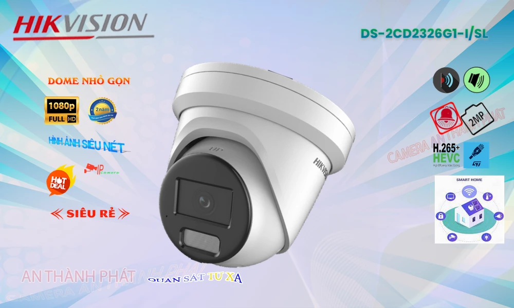 🌟👌 Camera DS-2CD2326G1-I/SL Hikvision 🌟👌 Camera DS-2CD2326G1-I/SL Hikvision