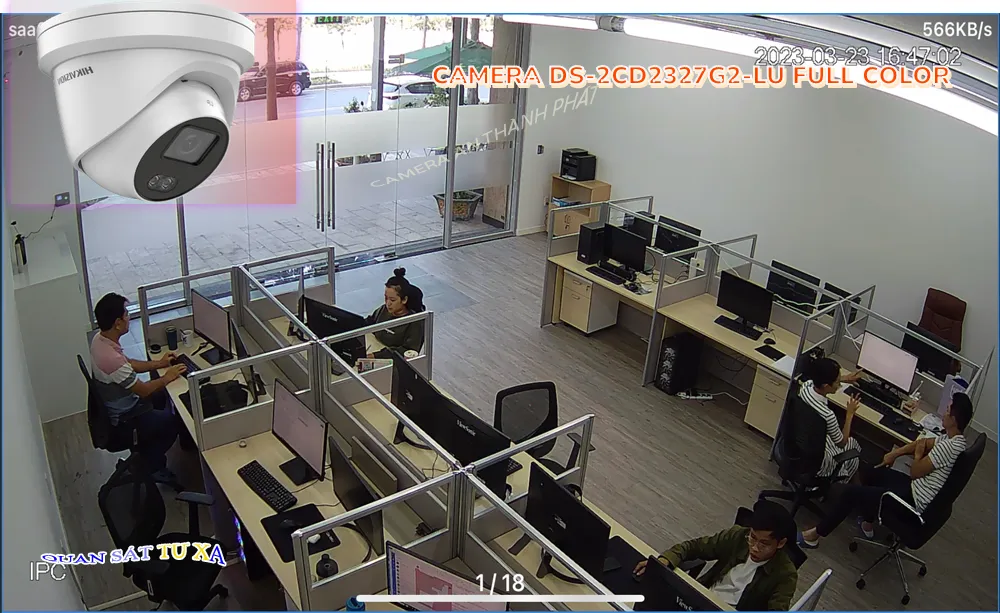 Camera DS-2CD2327G2-LU Hikvision
