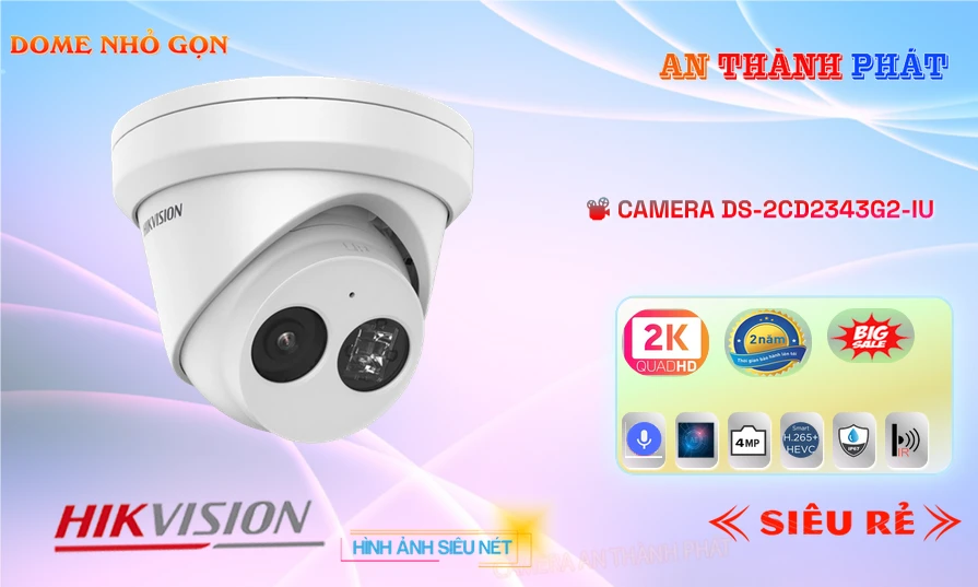 Hikvision DS-2CD2343G2-IU Hikvision DS-2CD2343G2-IU