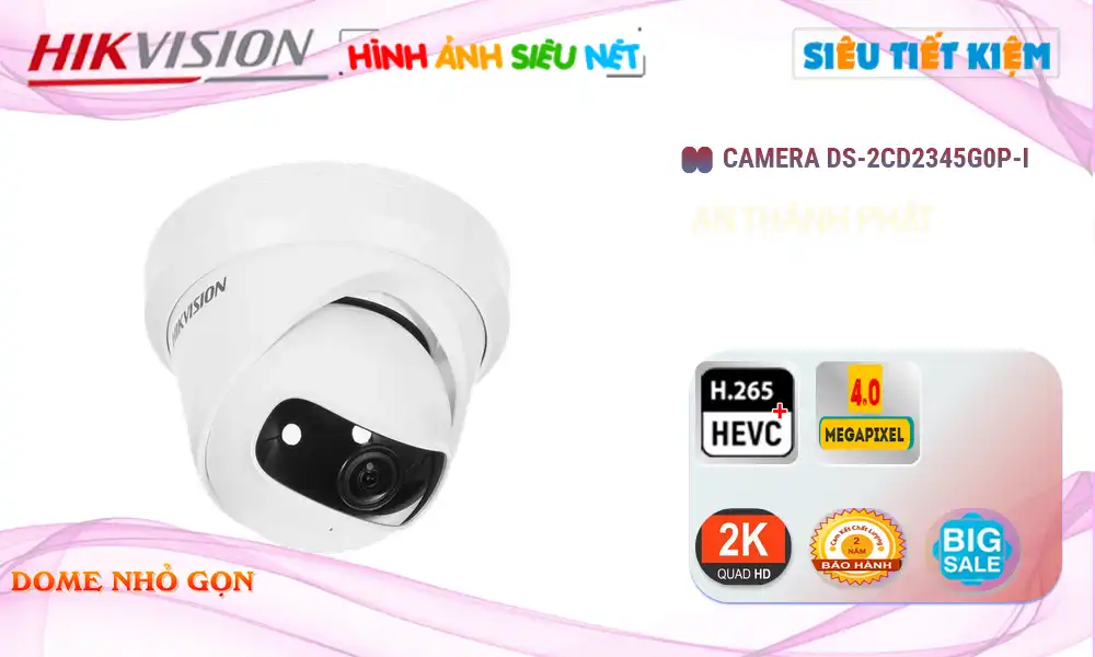 Camera DS-2CD2345G0P-I Hikvision