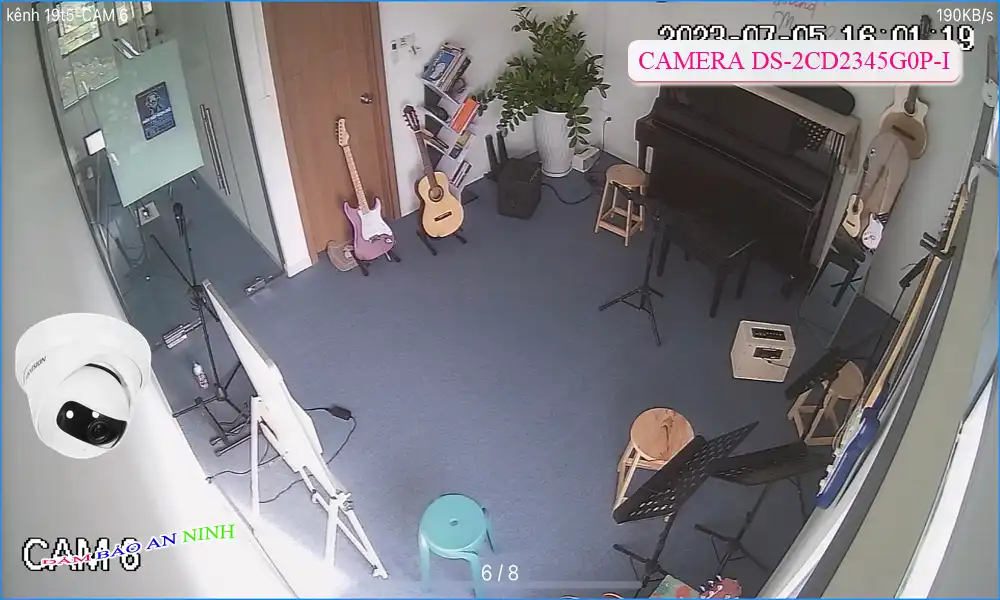 Camera DS-2CD2345G0P-I Hikvision