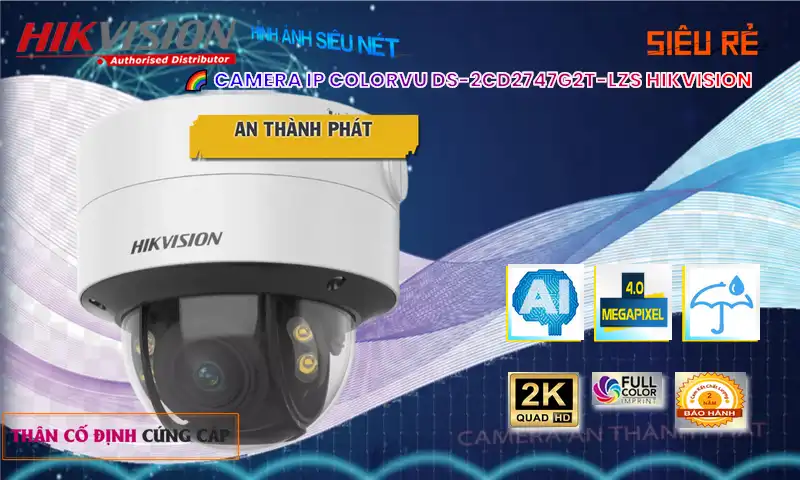 DS-2CD2747G2T-LZS sắc nét Hikvision