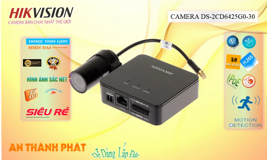 DS-2CD6425G0-30 Camera Thiết kế Đẹp Hikvision DS-2CD6425G0-30 Camera Thiết kế Đẹp Hikvision