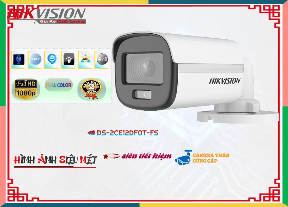 DS-2CE12DF0T-F Camera Giá Rẻ Hikvision DS-2CE12DF0T-F Camera Giá Rẻ Hikvision
