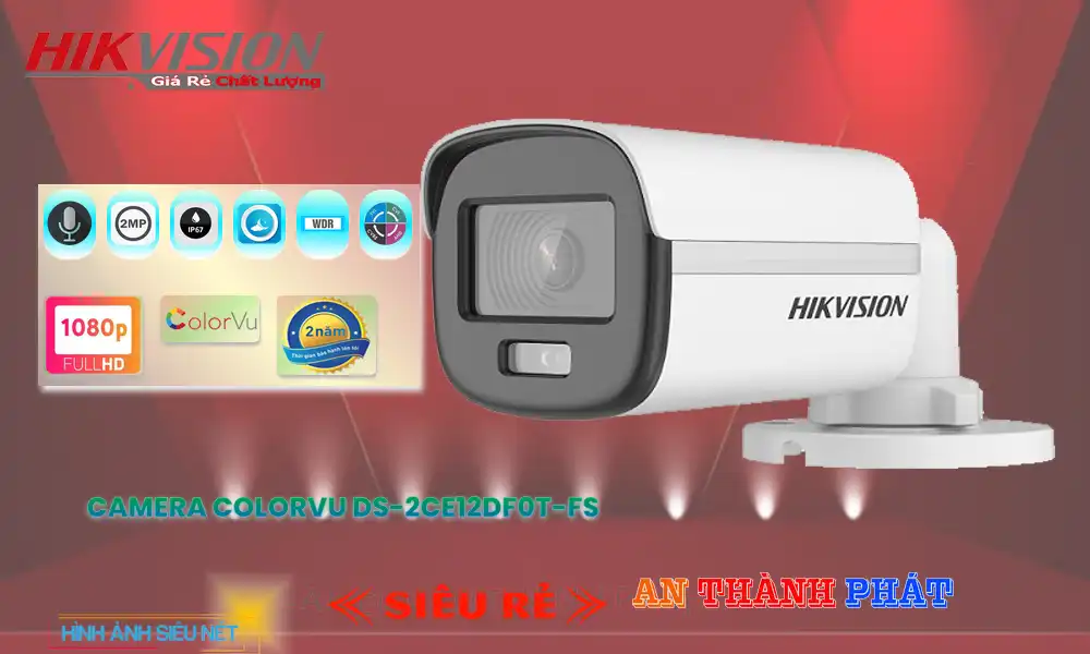 DS-2CE12DF0T-FS Hikvision Thiết kế Đẹp