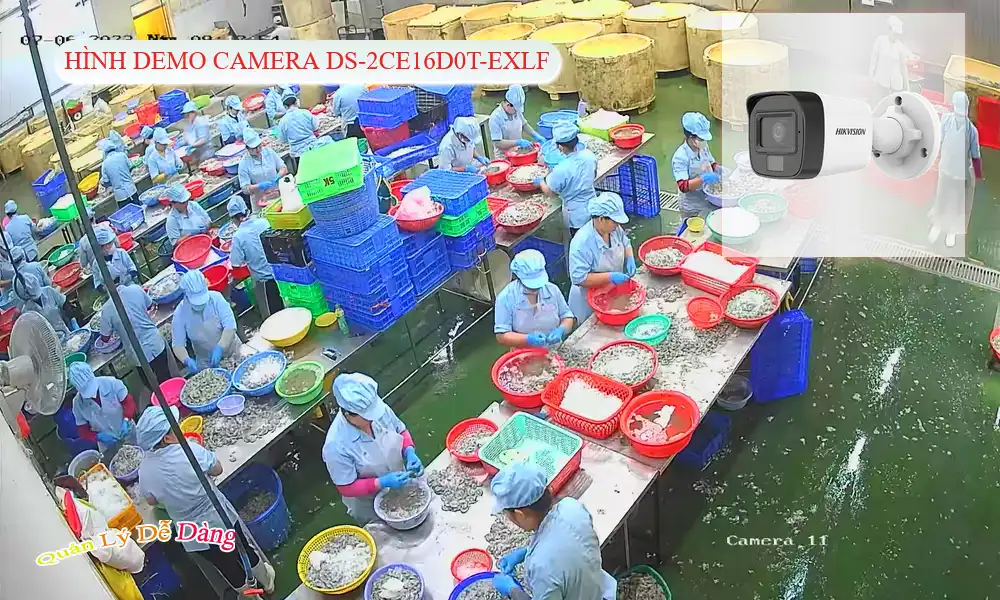 Camera An Ninh  Hikvision DS-2CE16D0T-EXLF Công Nghệ Mới ☑