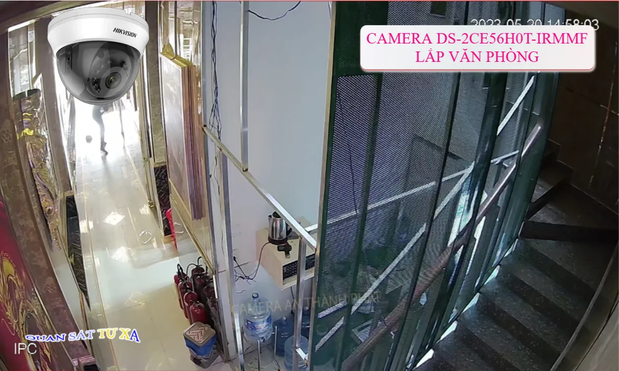 Camera Giá Rẻ Hikvision DS-2CE56H0T-IRMMF Chức Năng Cao Cấp