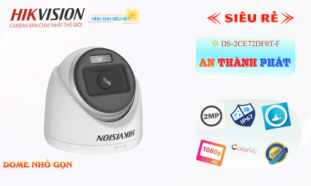 DS-2CE72DF0T-F Camera Với giá cạnh tranh Hikvision DS-2CE72DF0T-F Camera Với giá cạnh tranh Hikvision