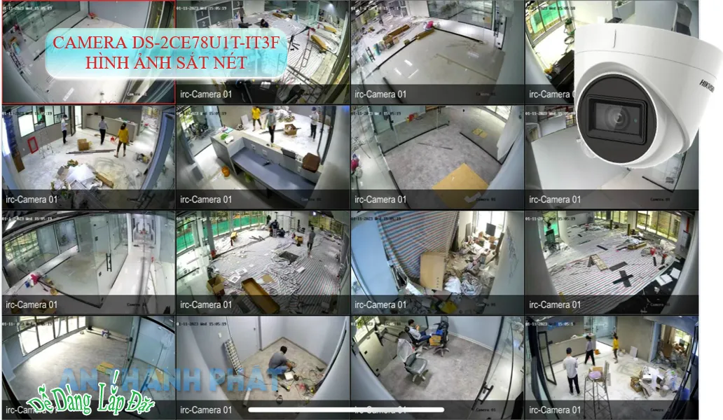 Camera Hikvision DS-2CE78U1T-IT3F Mẫu Đẹp