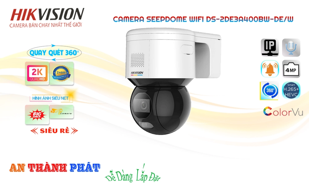 Camera Công Nghệ IP DS-2DE3A400BW-DE/W Hikvision Chất Lượng Camera Công Nghệ IP DS-2DE3A400BW-DE/W Hikvision Chất Lượng