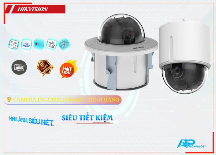 Camera Hikvision DS-2DE5225W-AE3 Tiết Kiệm,DS-2DE5225W-AE3 Giá rẻ,DS 2DE5225W AE3,Chất Lượng Camera Hikvision