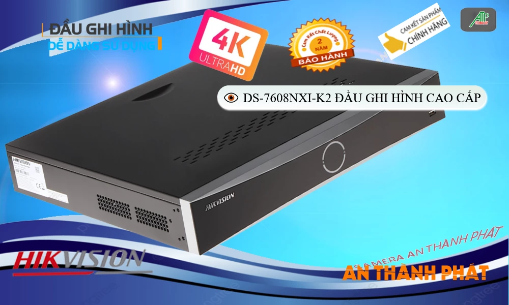 DS-7608NXI-K2 Đầu Thu Hikvision DS-7608NXI-K2 Đầu Thu Hikvision
