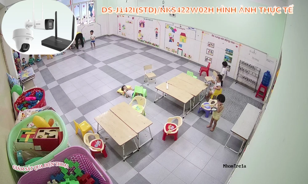 Camera DS-J142I(STD)/NKS422W02H Hikvision 👍