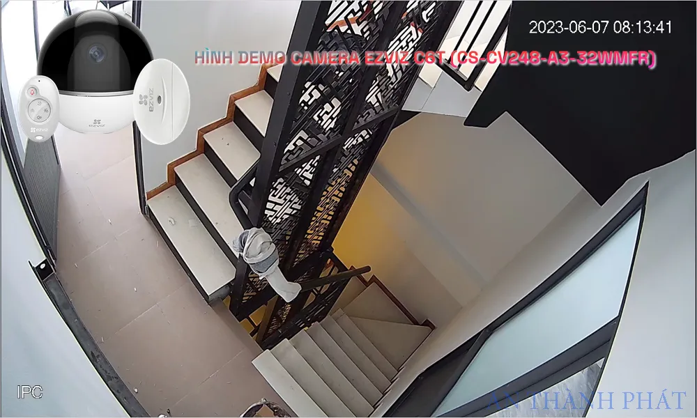 hình ảnh demo của camera wifi C6T