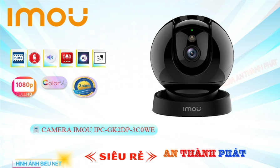 IPC-GK2DP-3C0WE Camera Với giá cạnh tranh Wifi Imou IPC-GK2DP-3C0WE Camera Với giá cạnh tranh Wifi Imou