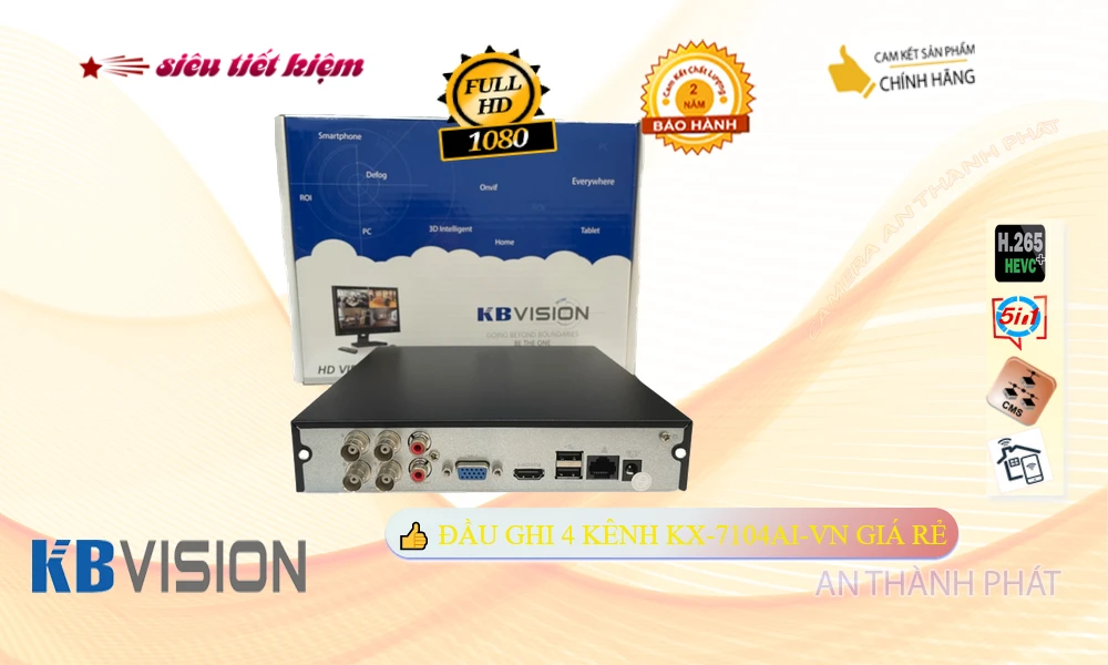 Đầu Thu KBvision KX-7104Ai-VN